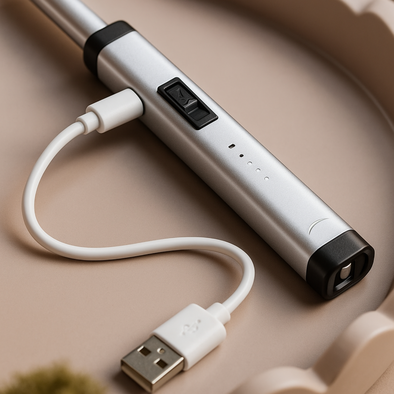 Rechargeable Lighter - Silver