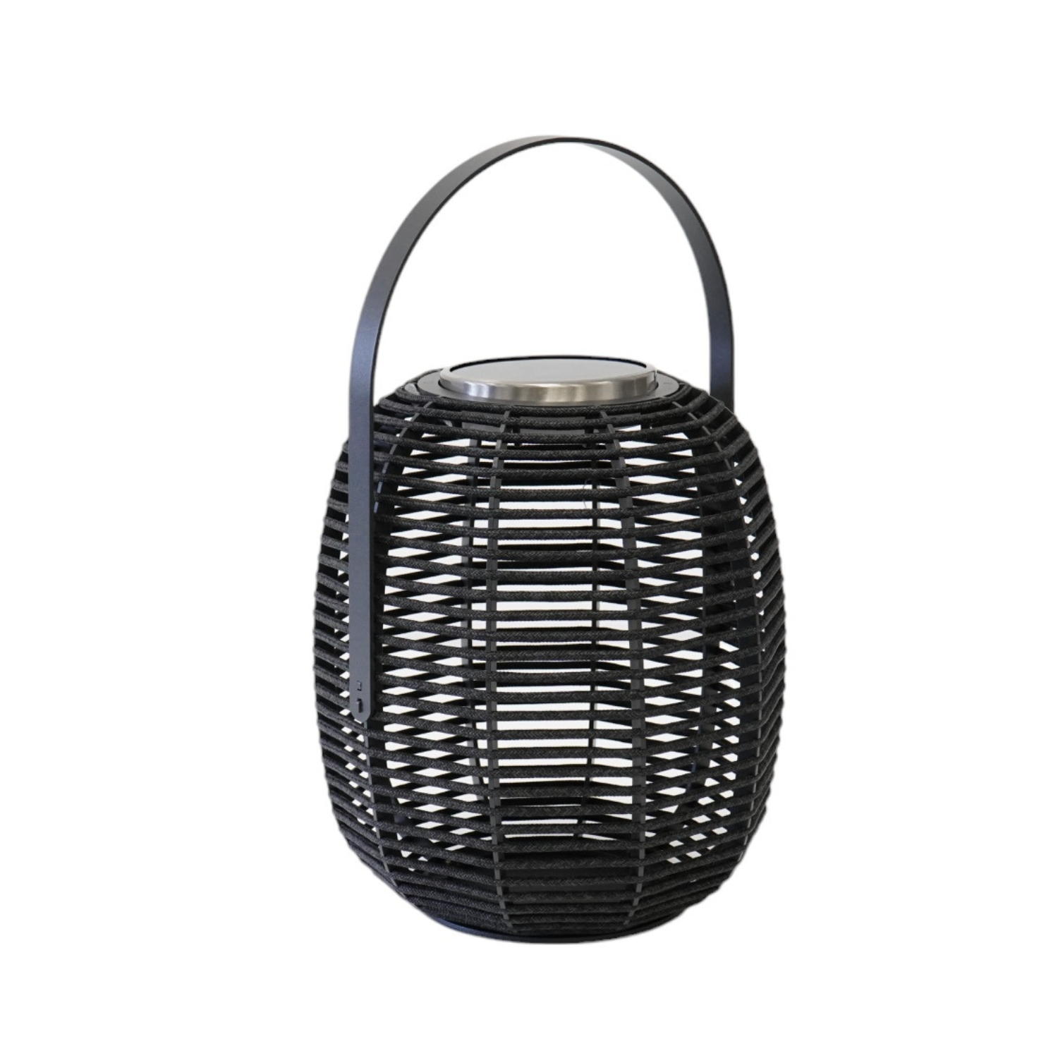 Hudson Charcoal Solar Lamp