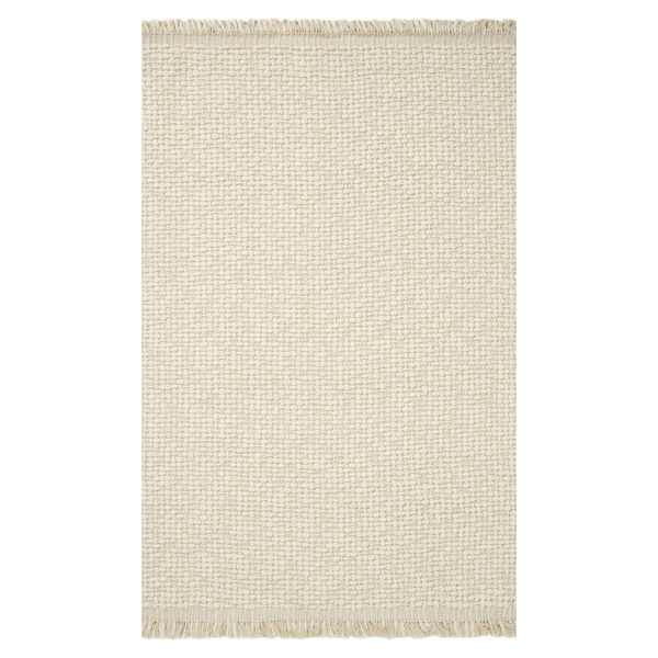 Amber Lewis x Loloi Yellowstone Ivory Wool Rug