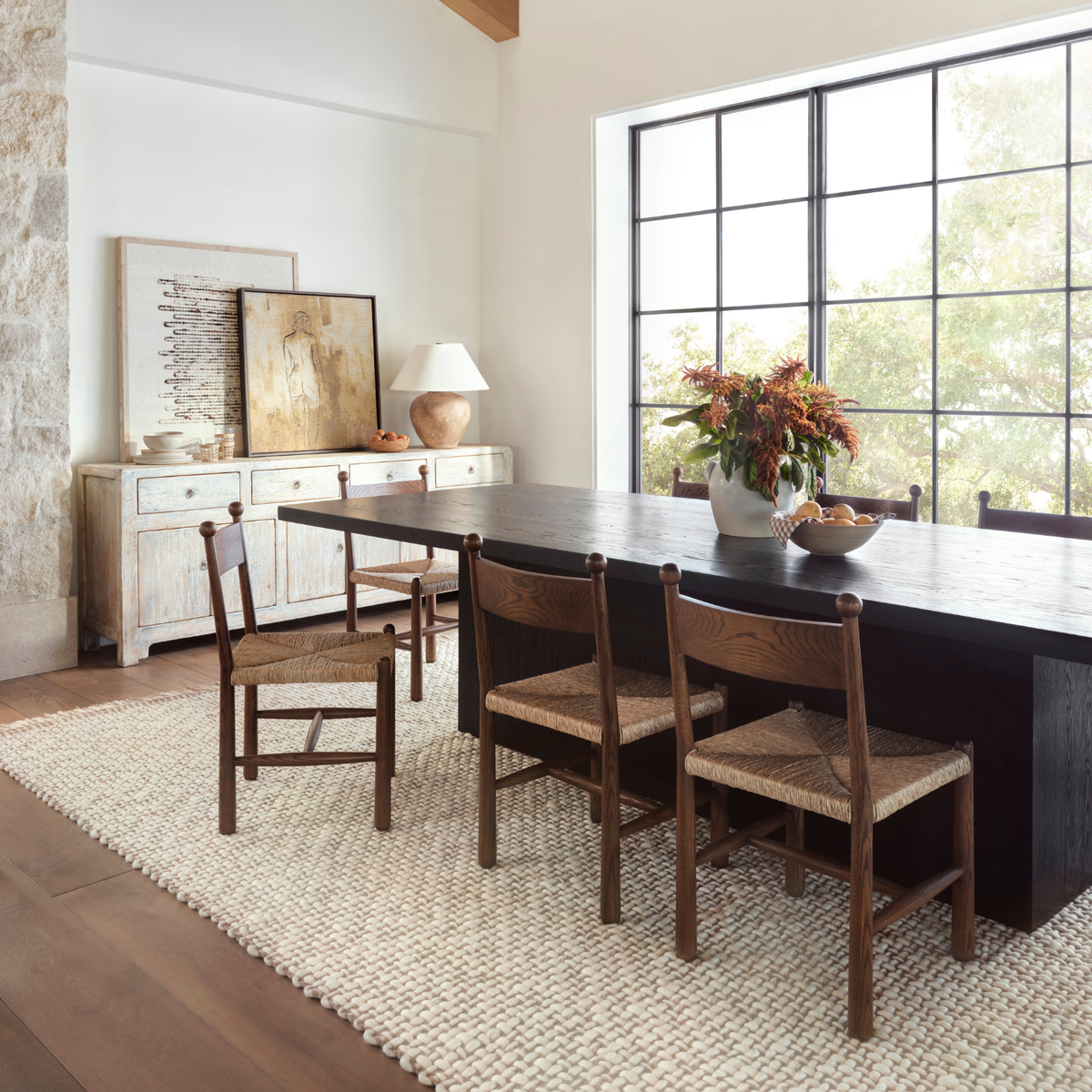 Amber Lewis x Loloi Yellowstone Ivory Wool Rug