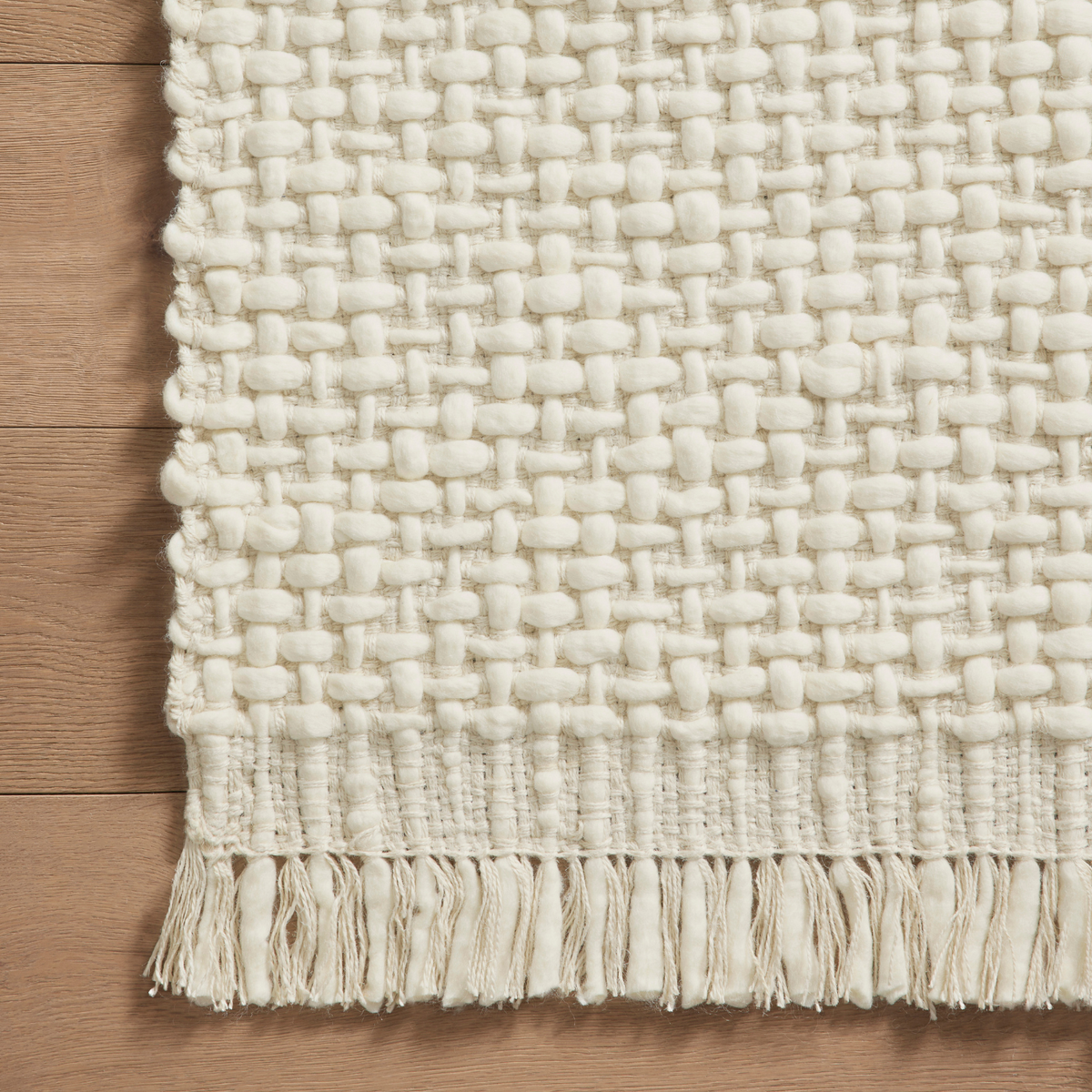Amber Lewis x Loloi Yellowstone Ivory Wool Rug
