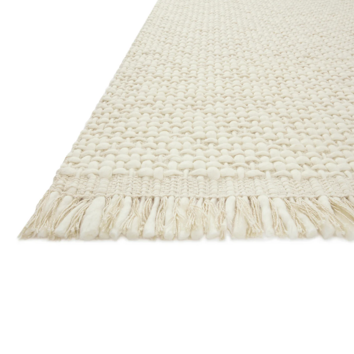 Amber Lewis x Loloi Yellowstone Ivory Wool Rug