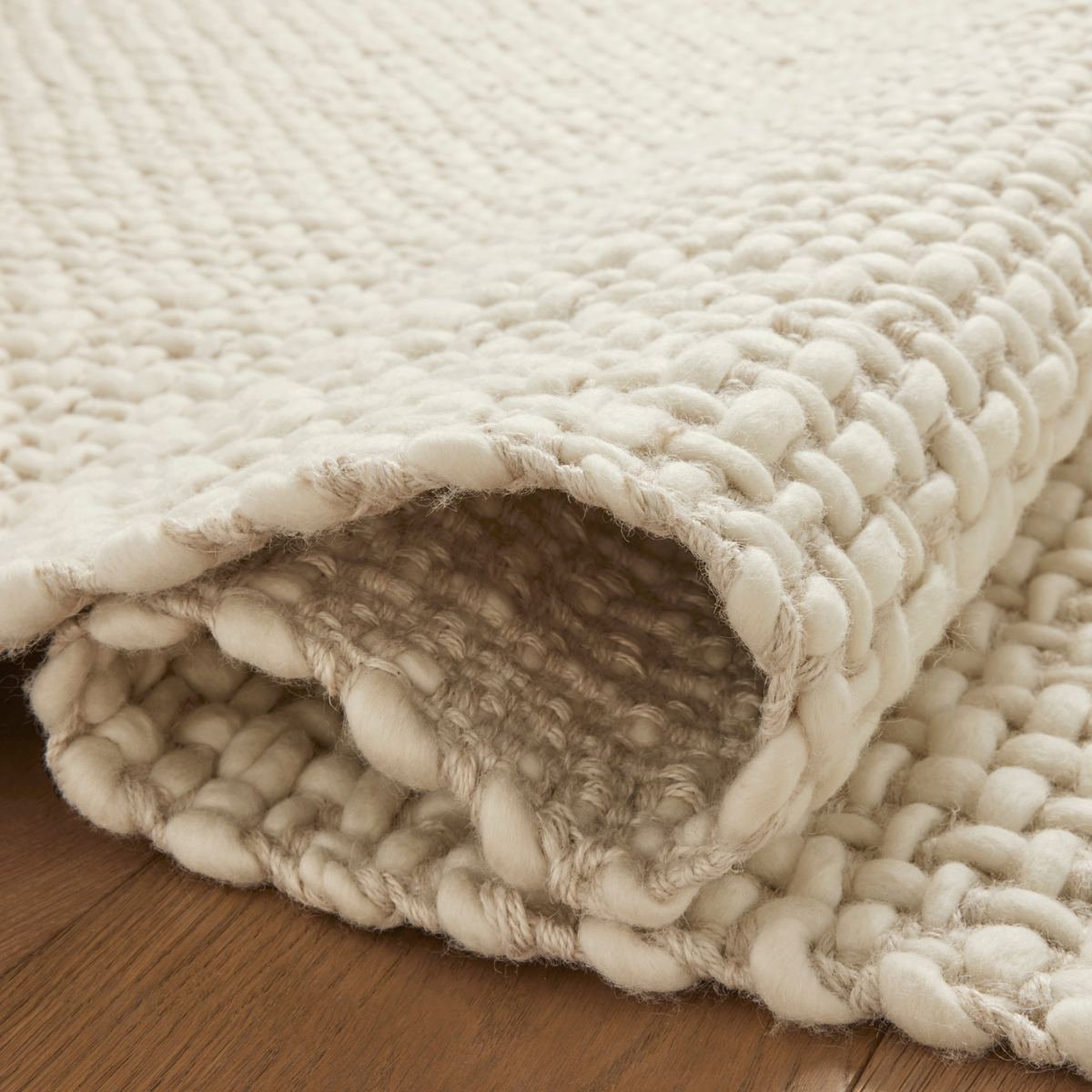 Amber Lewis x Loloi Yellowstone Ivory Wool Rug