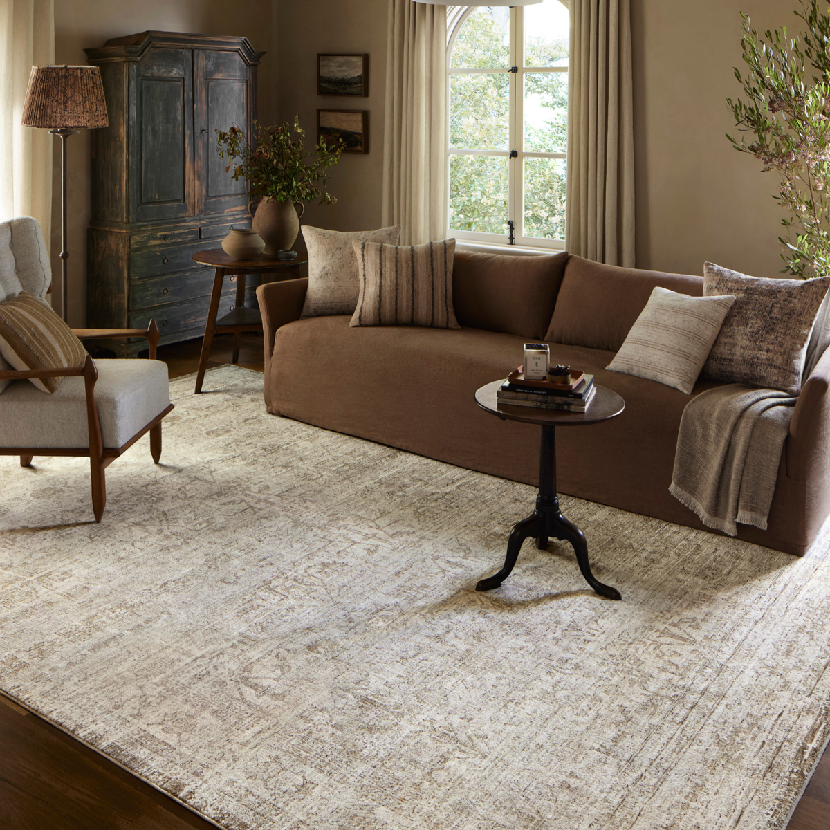 Amber Lewis x Loloi Honora Ivory/ Natural Rug