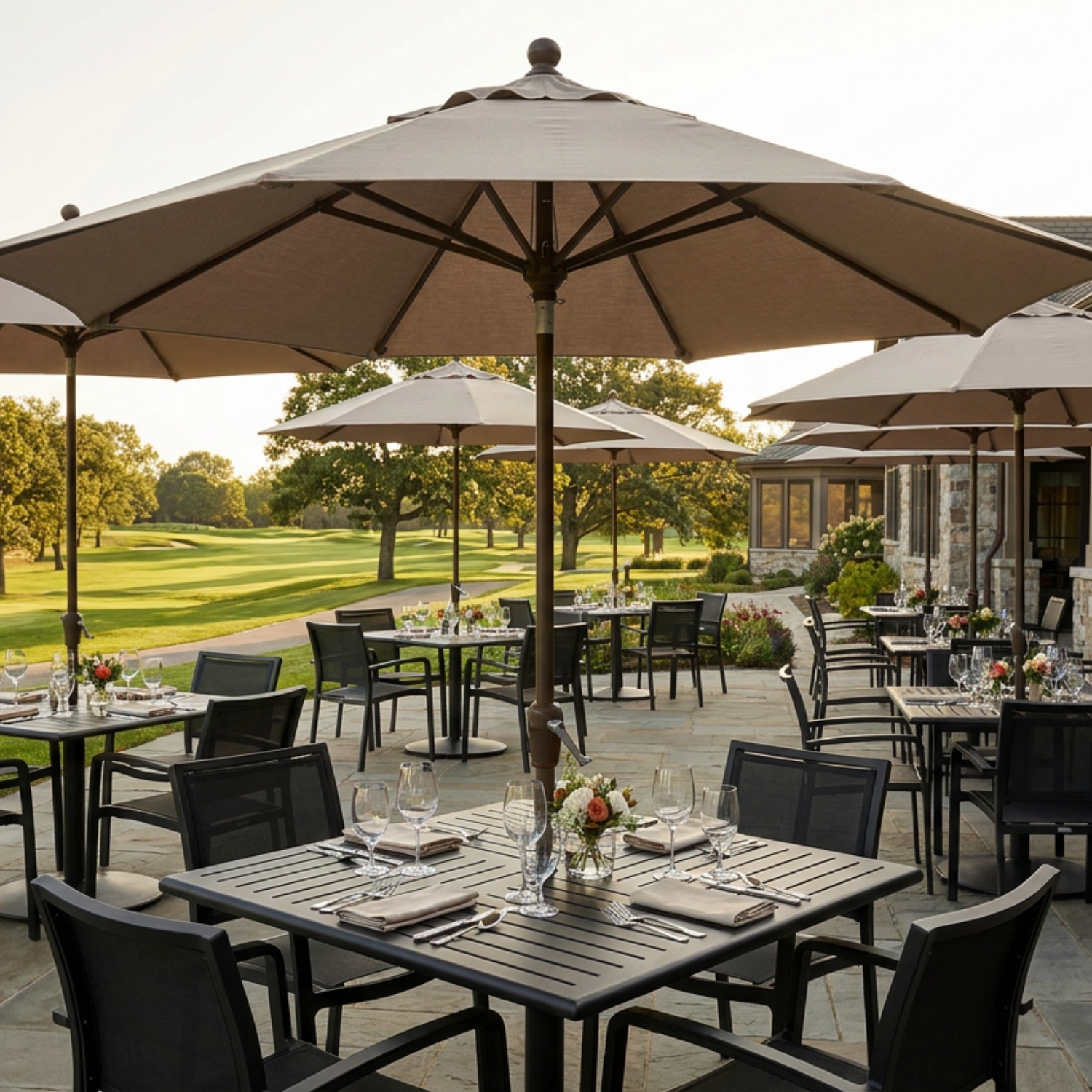 Java Square Dining Table