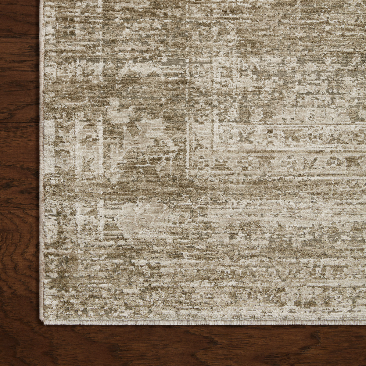 Amber Lewis x Loloi Honora Khaki/ Beige Rug