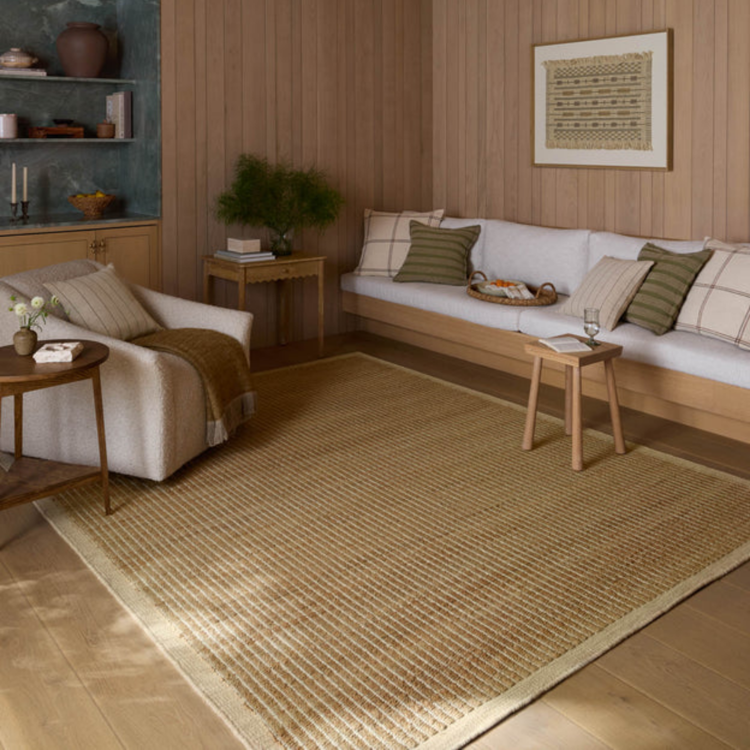 Amber Lewis x Loloi Lilah Natural/Antique Ivory Rug