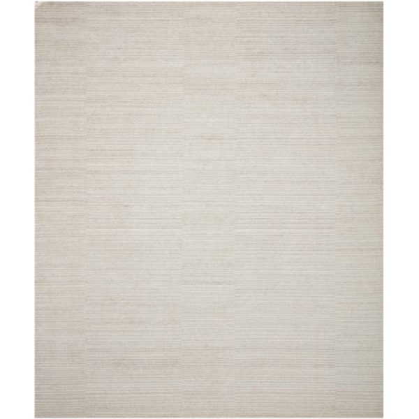 Amber Lewis x Loloi Lou Ivory Viscose/Wool Rug