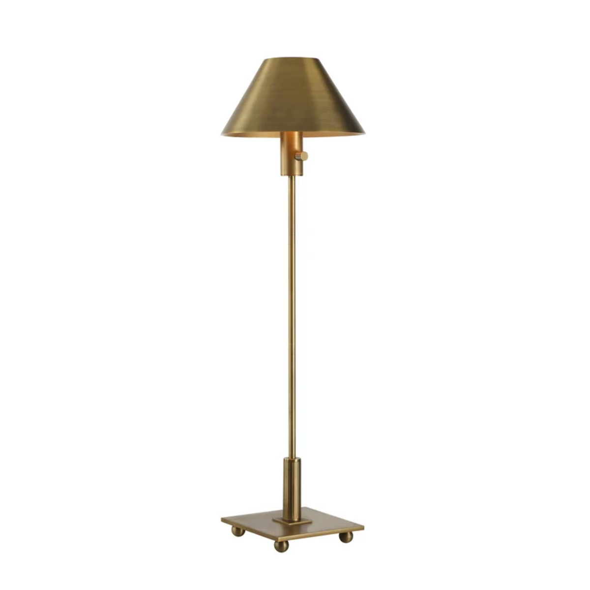 Lykke Iron Table Lamp - Dark Antique Brush Brass