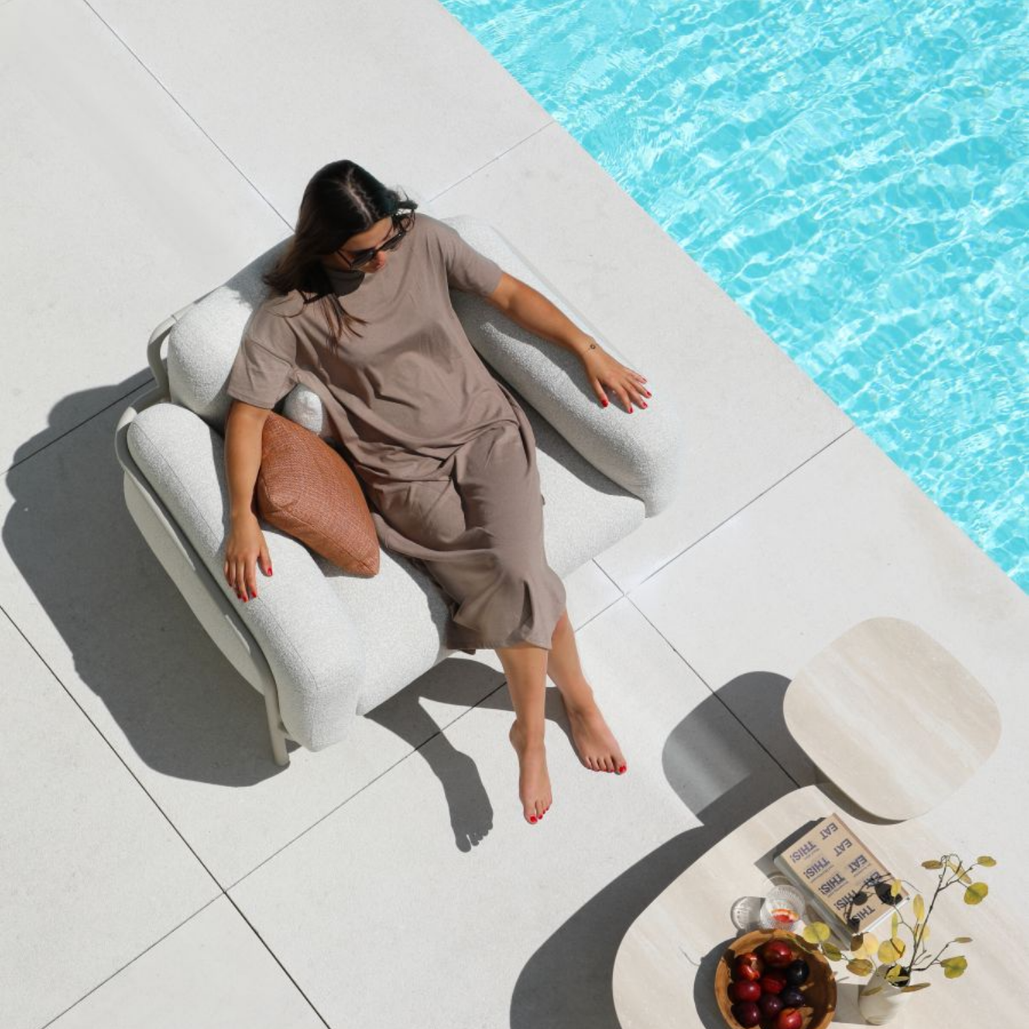 Laval Lounge Chair - Beige