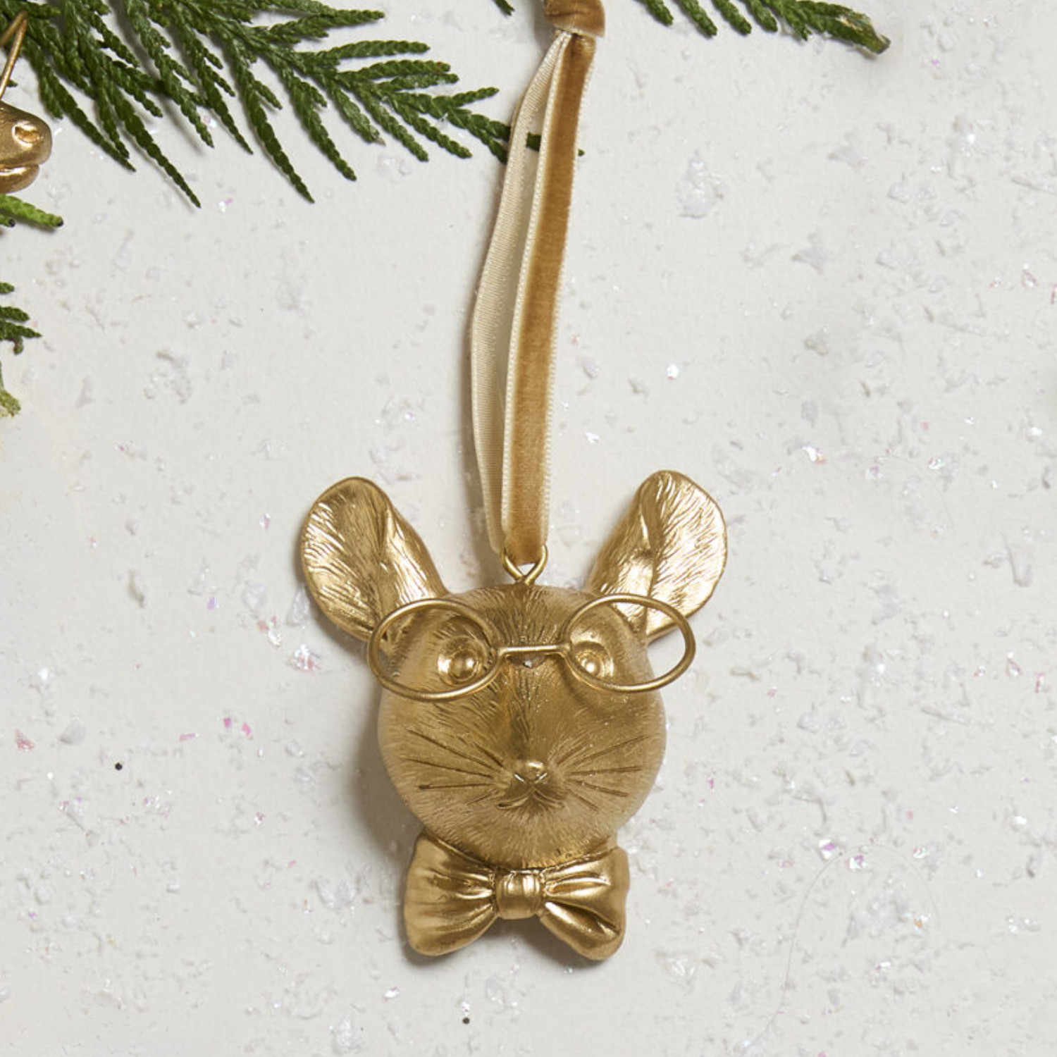 Whimsical Louie Mouse Ornament