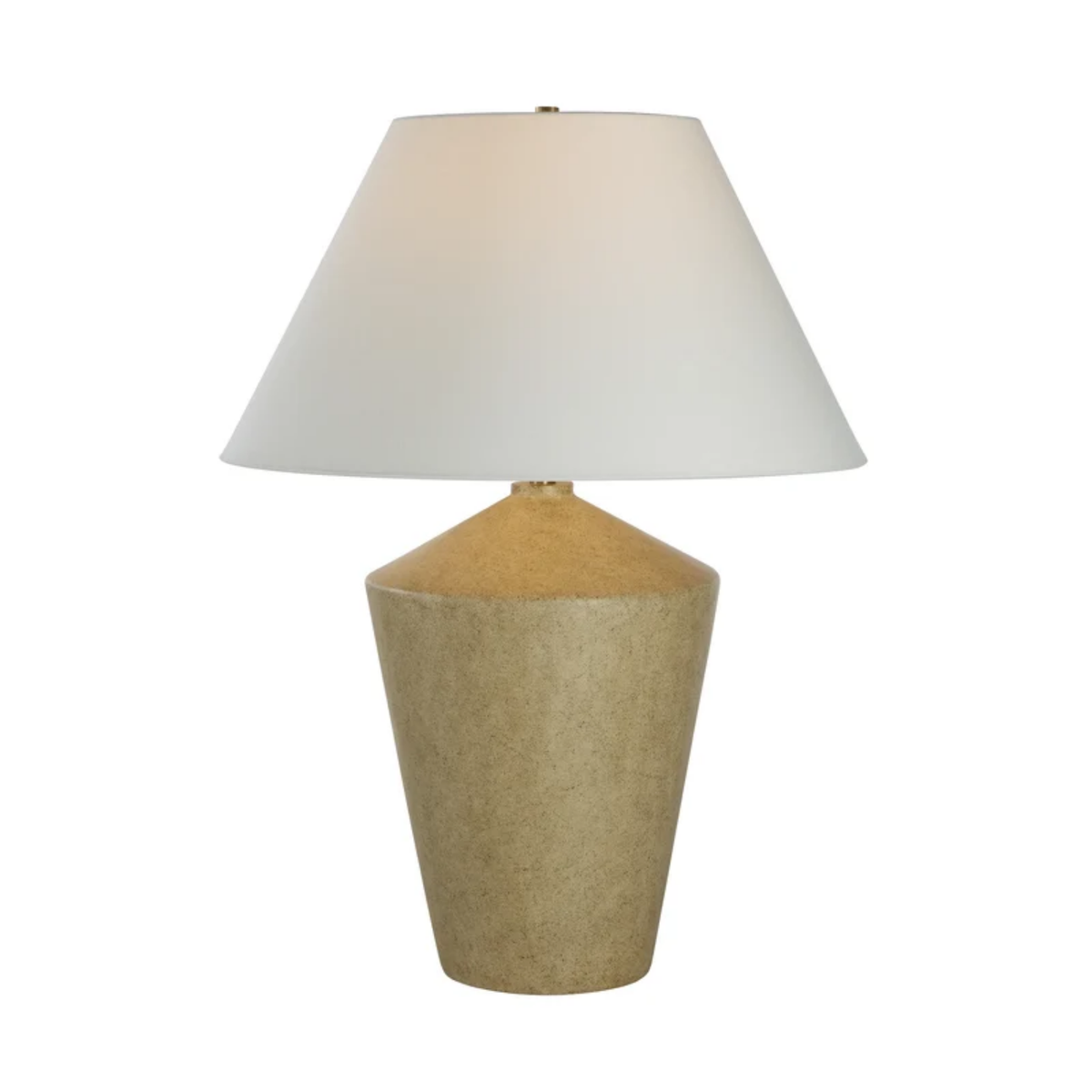 Muse Resin Table Lamp - Beige