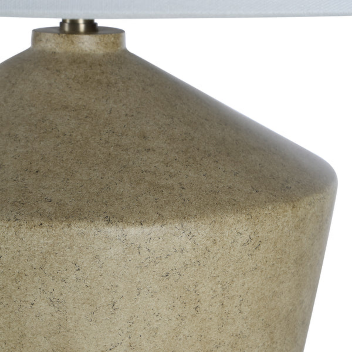 Muse Resin Table Lamp - Beige