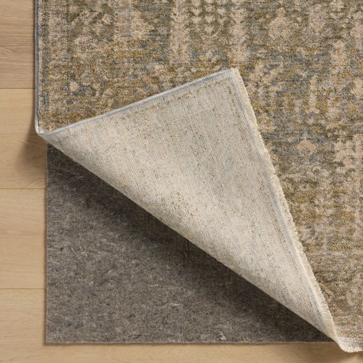 Magnolia Home by Joanna Gaines x Loloi Junie Moss/ Natural Rug
