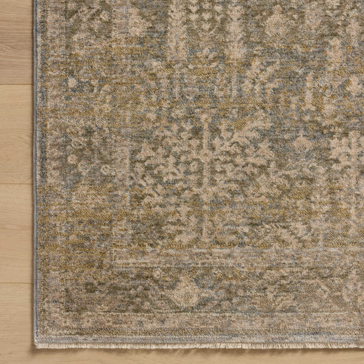 Magnolia Home by Joanna Gaines x Loloi Junie Moss/ Natural Rug