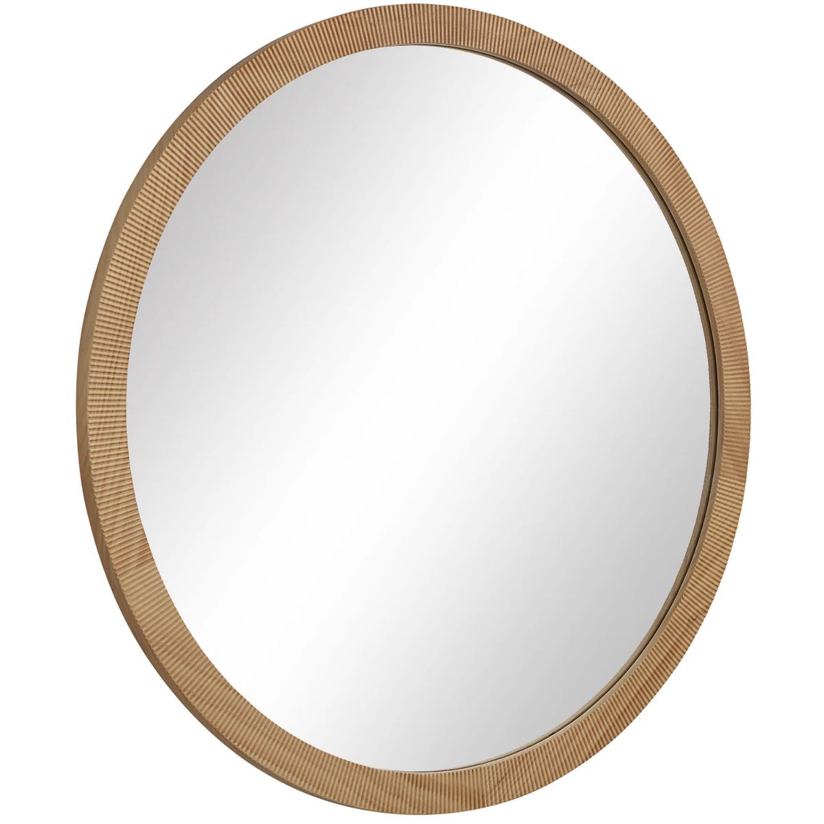 Norr Wood Wall Mirror - Natural