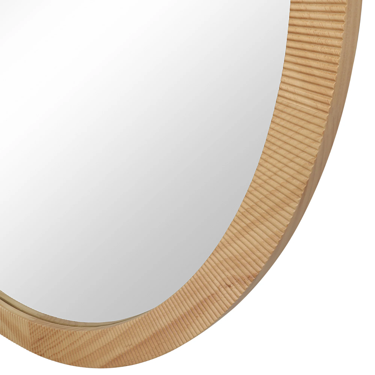 Norr Wood Wall Mirror - Natural