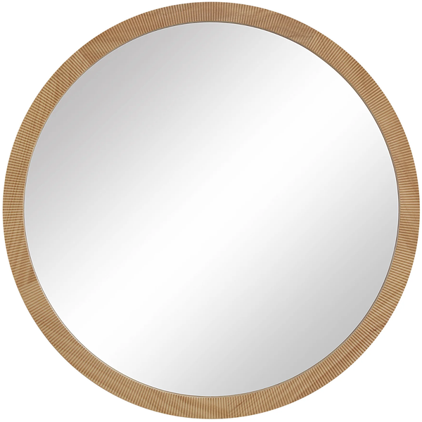 Norr Wood Wall Mirror - Natural