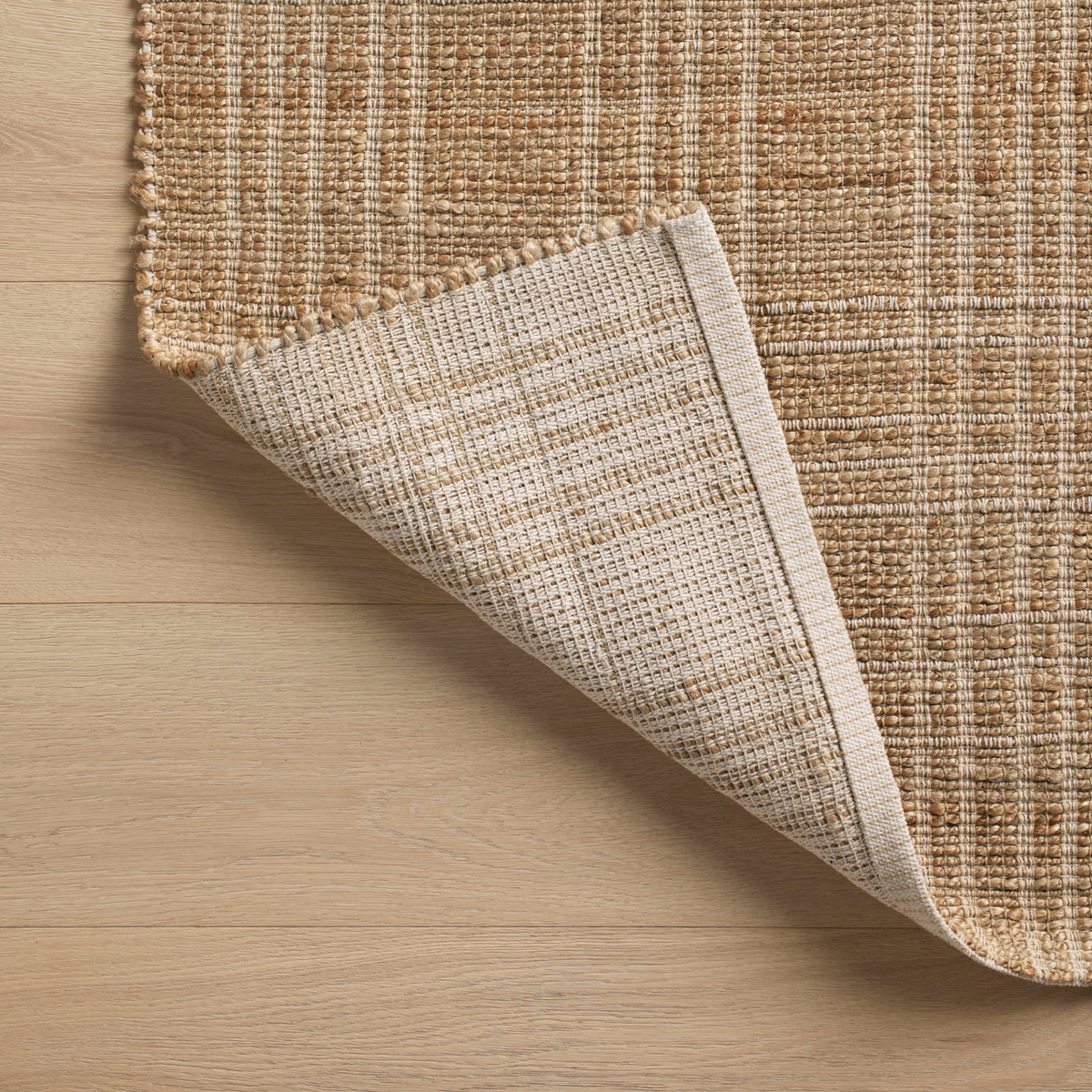 Chris Loves Julia x Loloi Judy Natural/ Cream Jute Rug