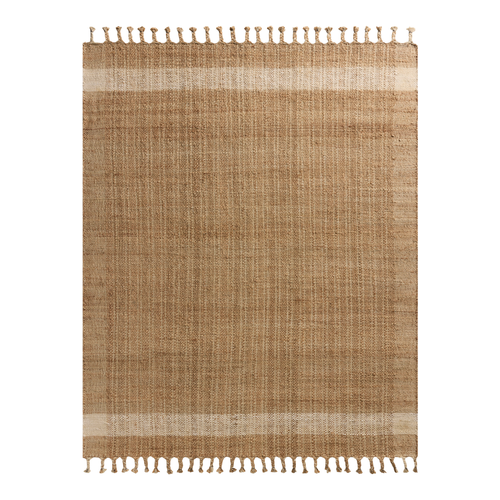 Magnolia Home by Joanna Gaines x Loloi Louie Natural/ Ivory Jute Rug (Copy)