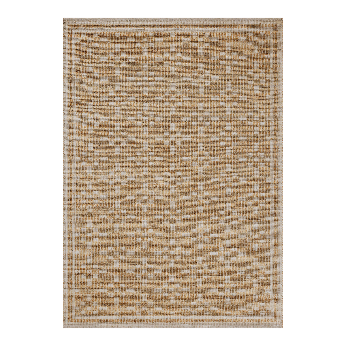 Chris Loves Julia x Loloi Judy Natural/ Ivory Jute Rug