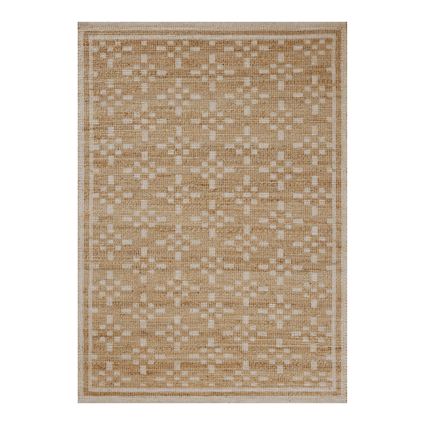Chris Loves Julia x Loloi Judy Natural/ Ivory Jute Rug
