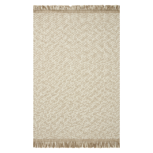 Amber Lewis x Loloi Yellowstone Natural/ Ivory Wool Rug
