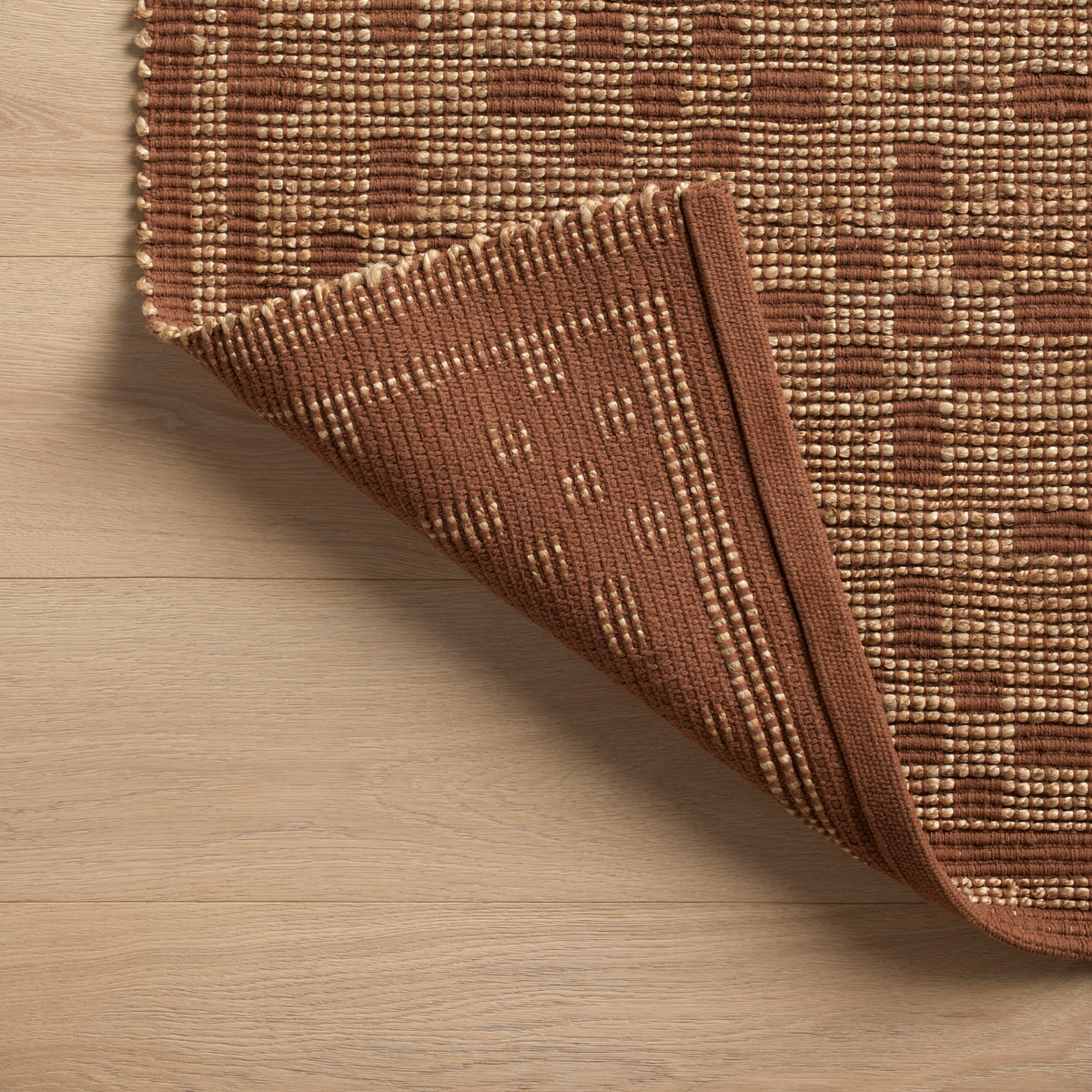 Chris Loves Julia x Loloi Judy Natural/ Spice Jute Rug