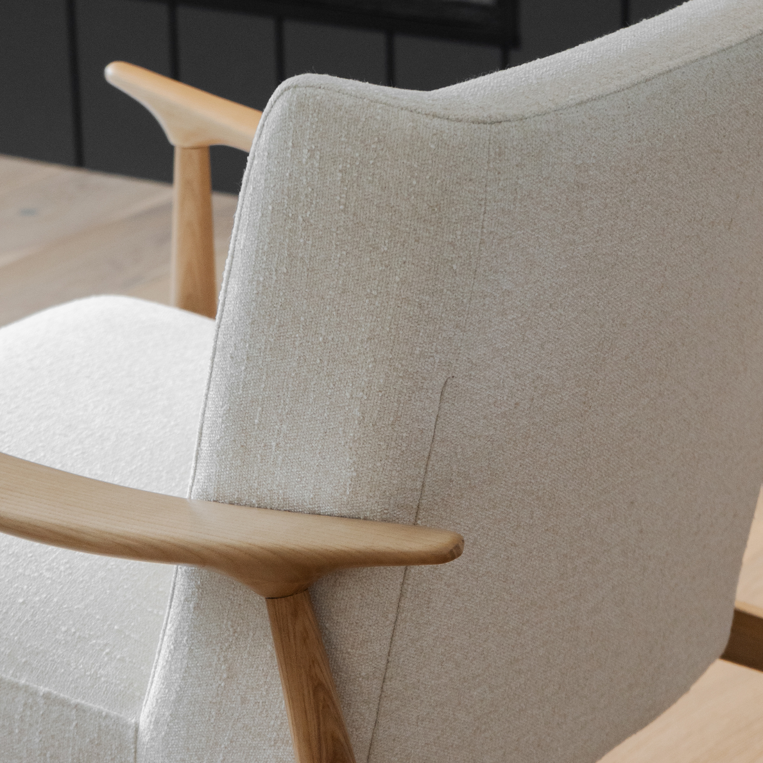Nevis Lounge Chair - Mellow Ivory