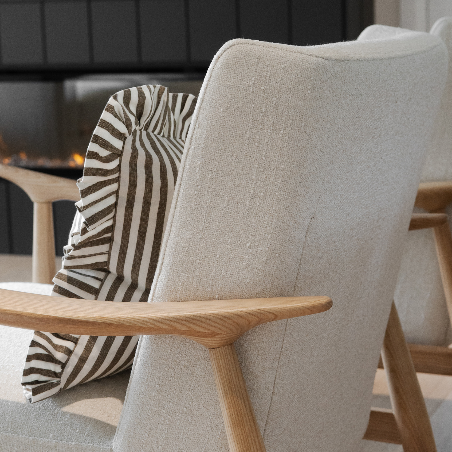 Nevis Lounge Chair - Mellow Ivory