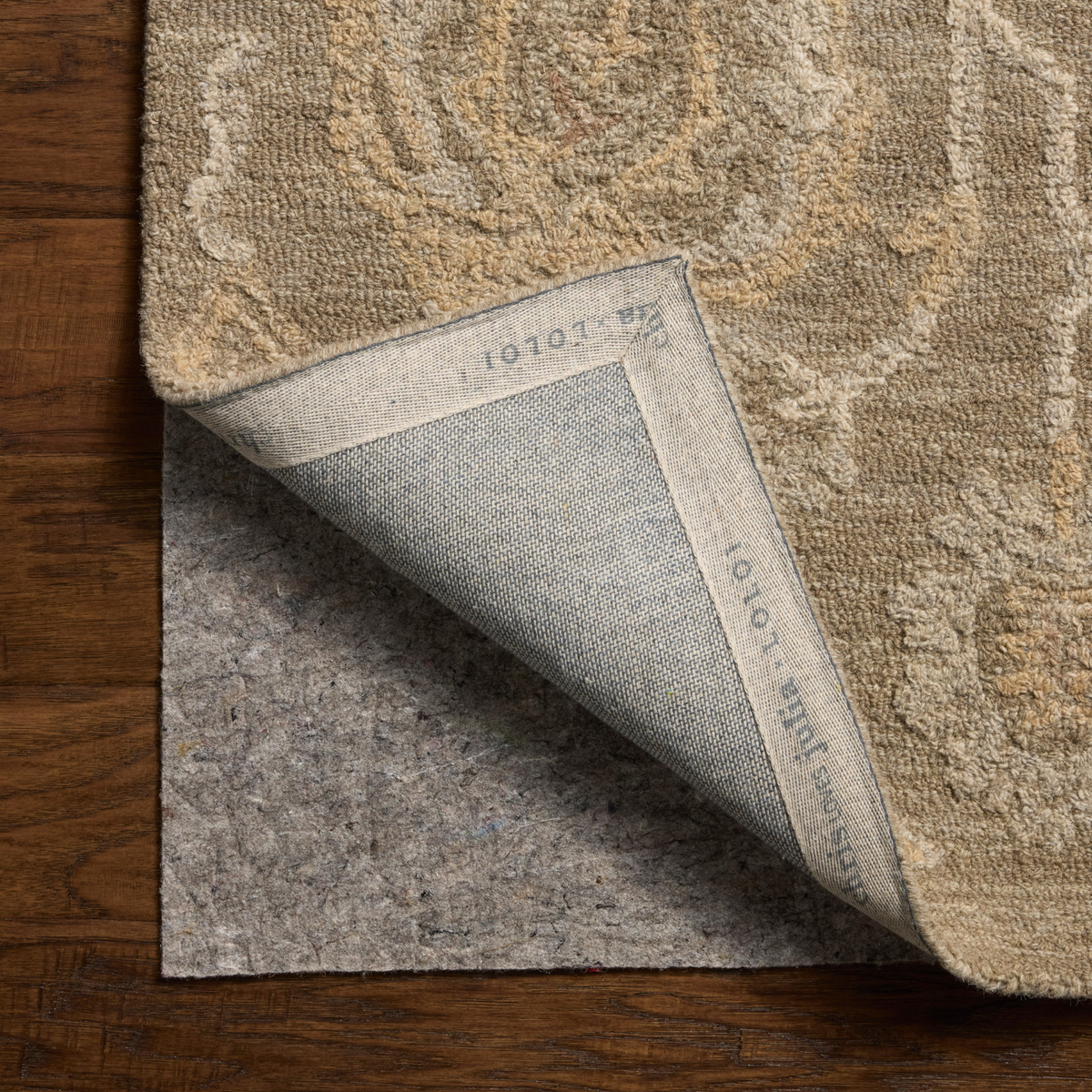 Chris Loves Julia x Loloi Dorothea Oak/ Natural Wool Rug