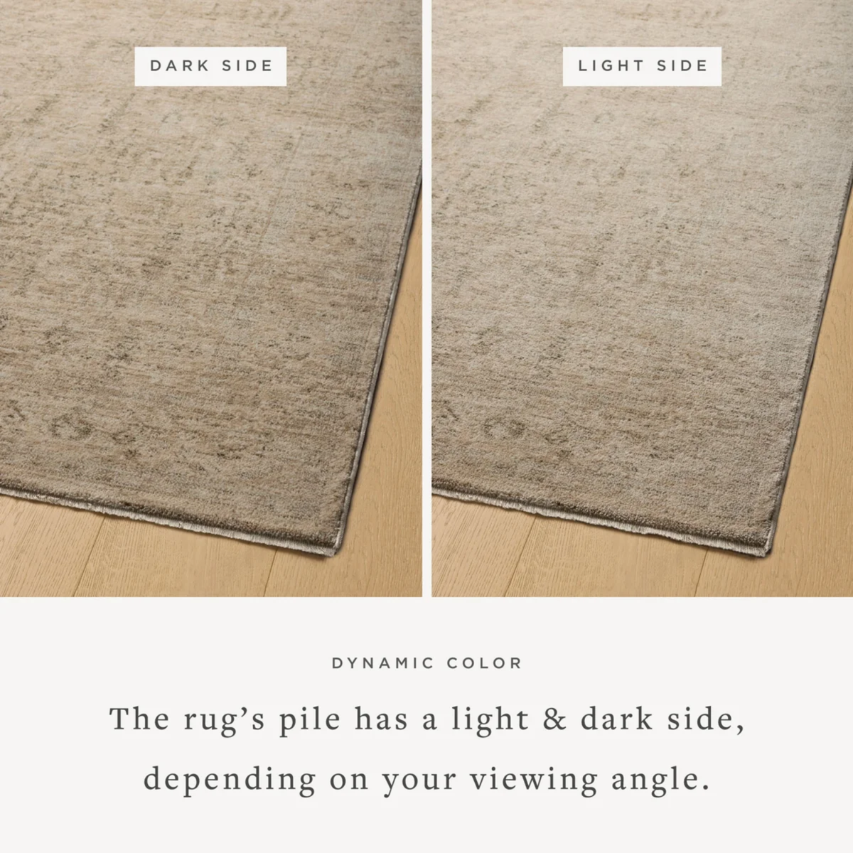 Magnolia Home by Joanna Gaines x Loloi Junie Oatmeal/ Smoke Rug
