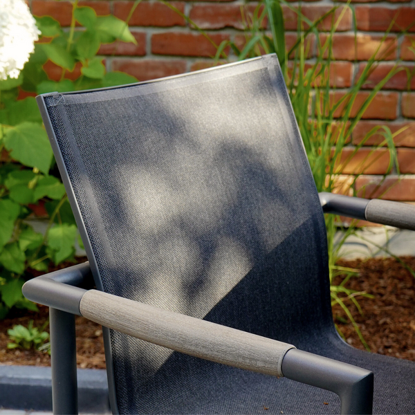 Oxford Dining Arm Chair - Slate Grey