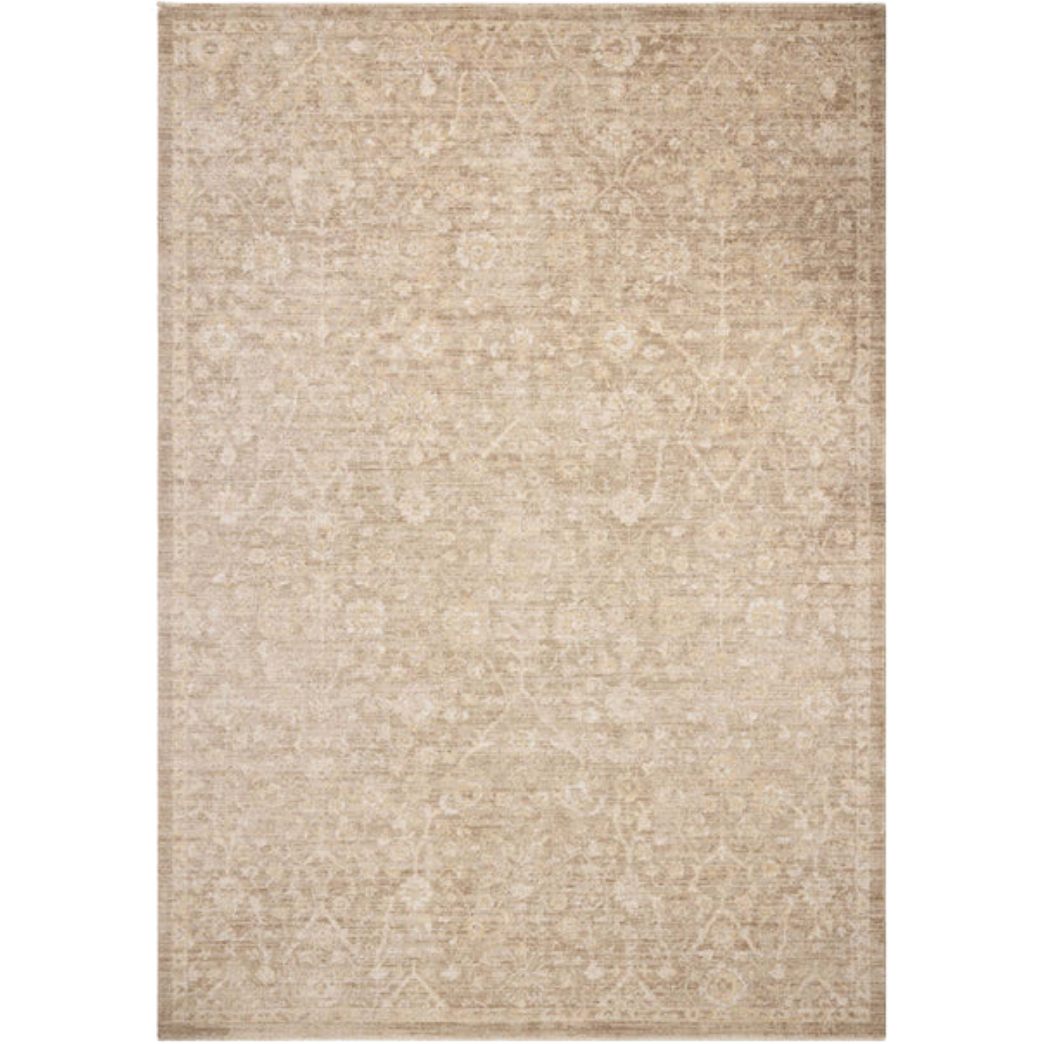 Chris Loves Julia x Loloi Palma Bark/Natural Rug