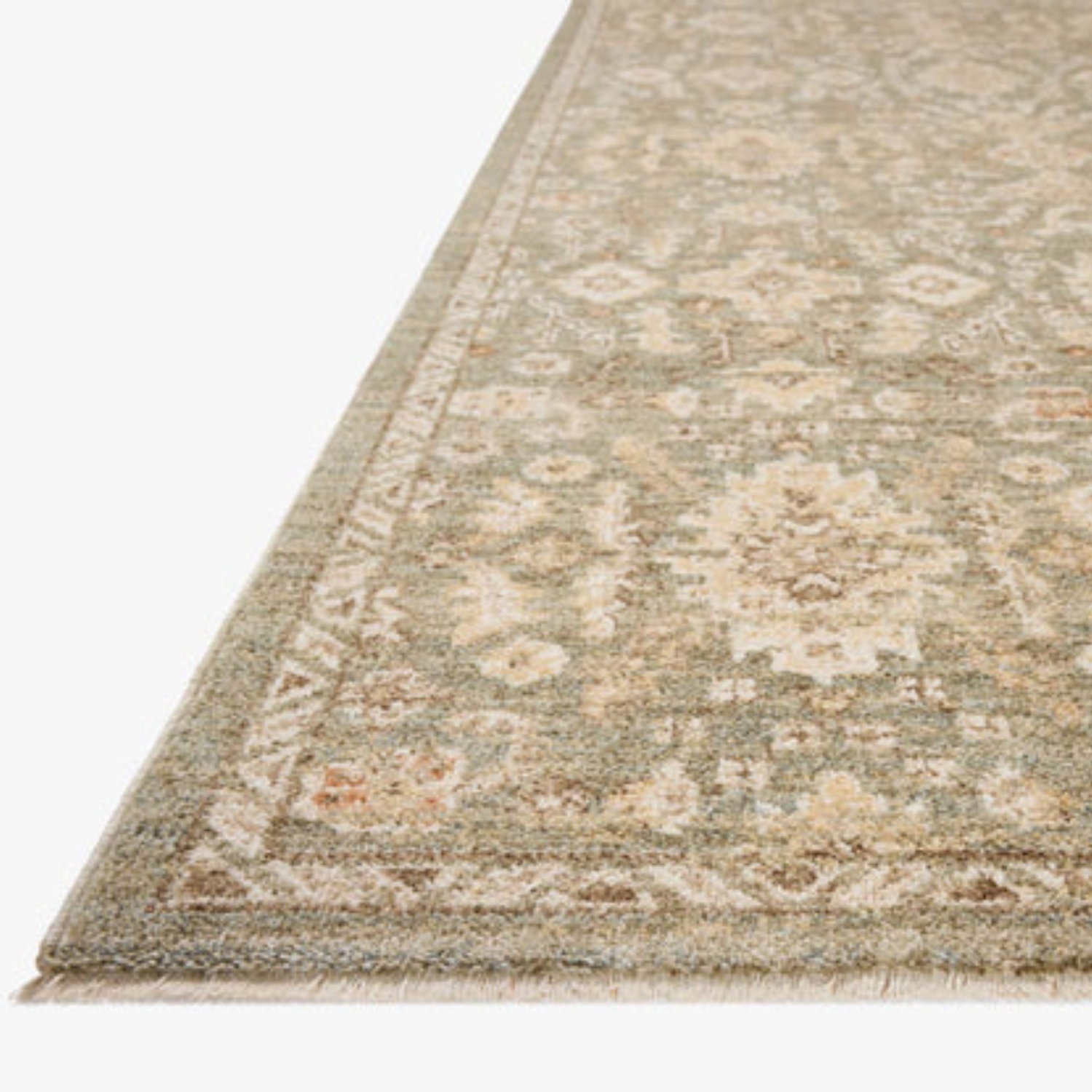 Chris Loves Julia x Loloi Palma Lagoon/Natural Rug