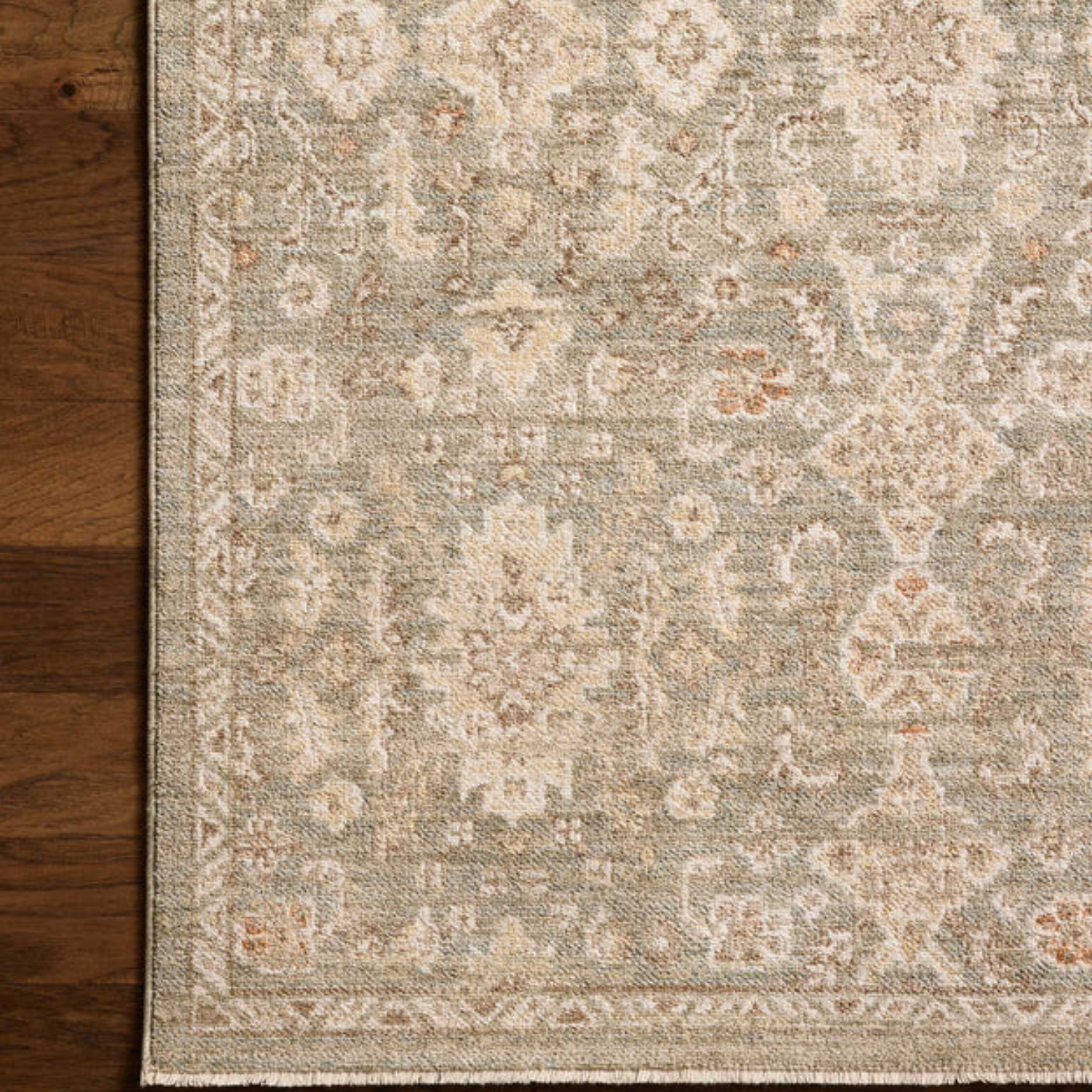 Chris Loves Julia x Loloi Palma Lagoon/Natural Rug