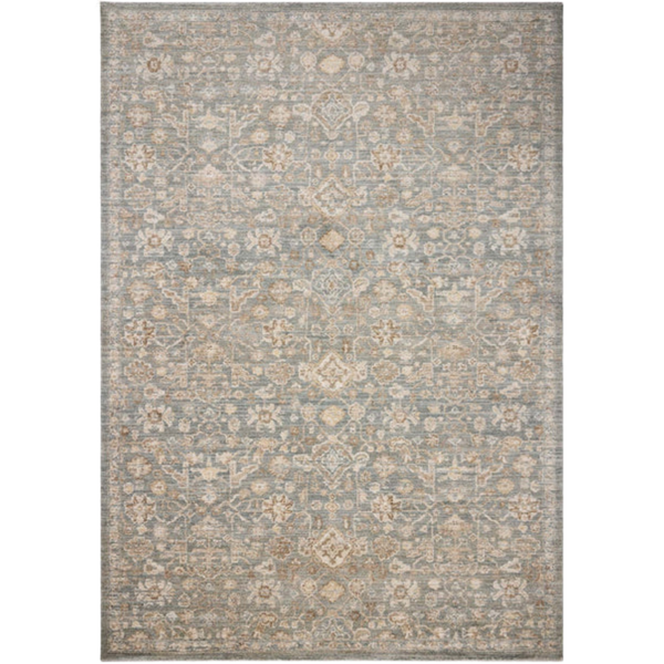 Chris Loves Julia x Loloi Palma Blue/Natural Rug