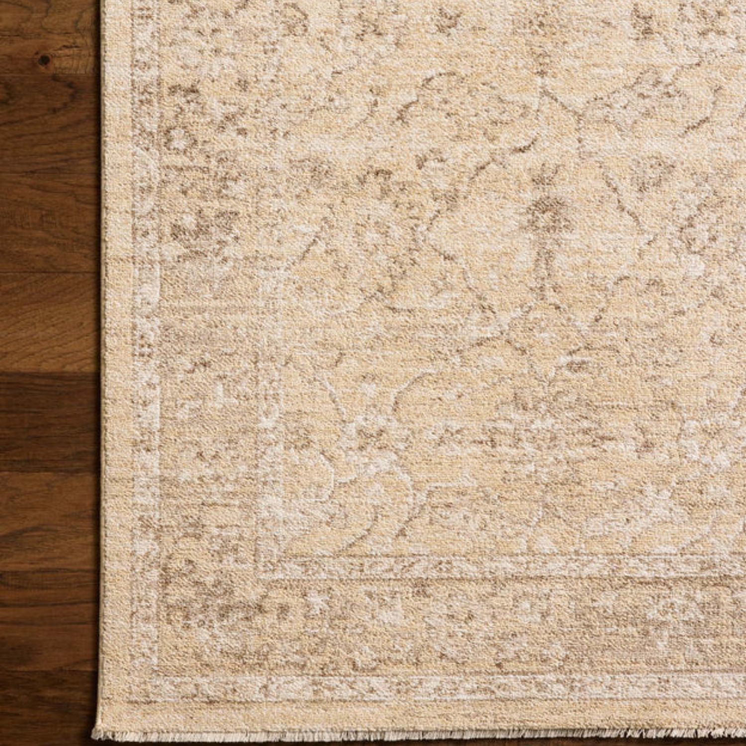 Chris Loves Julia x Loloi Palma Wheat/Bark Rug