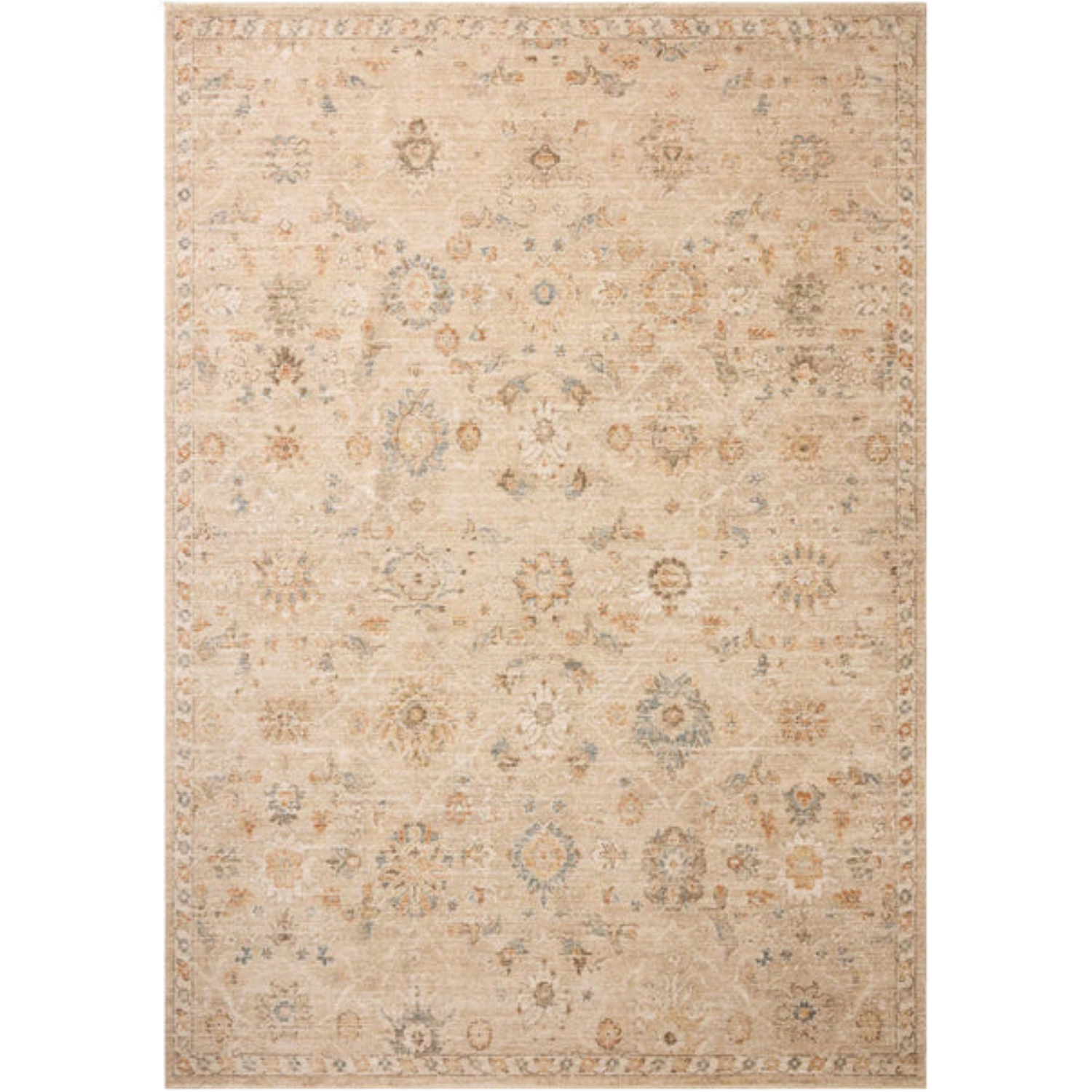 Chris Loves Julia x Loloi Palma Natural/Multi Rug