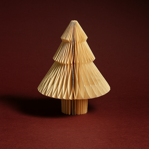Festive Ivory Paper Tree