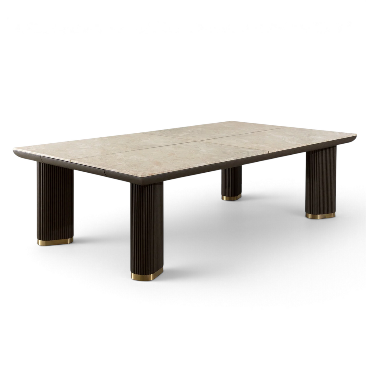 Belmont Ping Pong Game Table - Cappuccino Marble