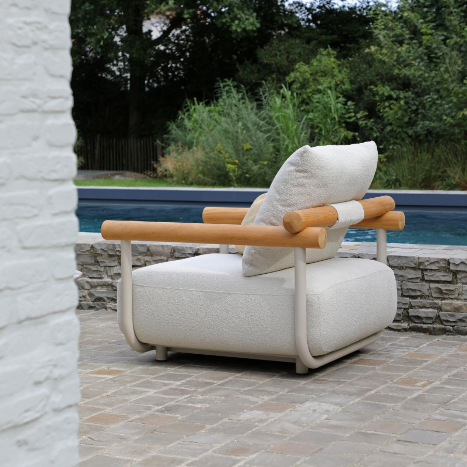 Plume Lounge Chair - Beige