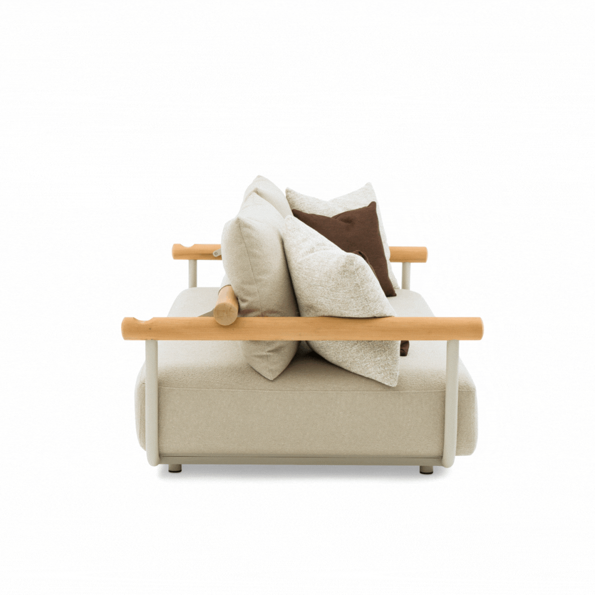 Plume Convertible Sofa - Beige