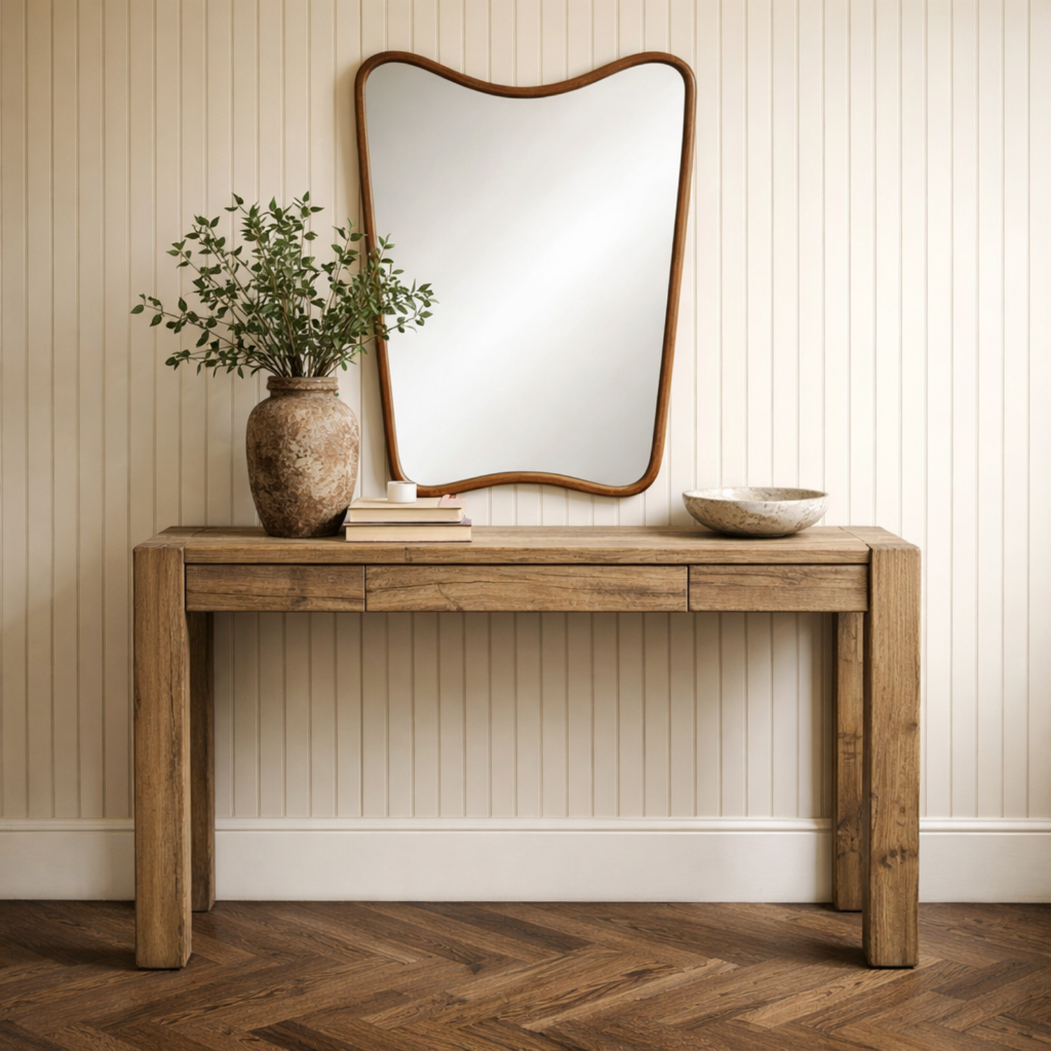 Quinte Reclaimed Wood Console Table - Old Patine