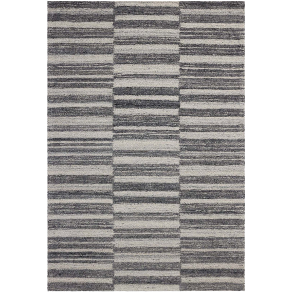 Magnolia Home x Loloi Rae Charcoal/Mist Wool Rug