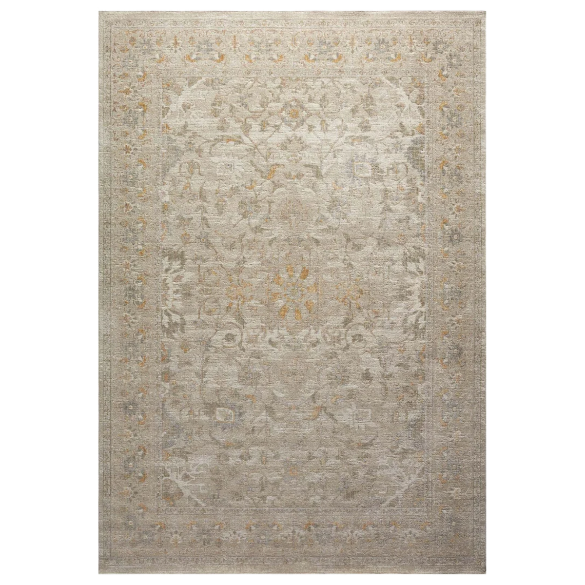 Chris Loves Julia x Loloi Rosemarie Ivory / Natural Rug