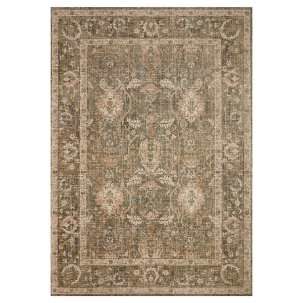 Chris Loves Julia x Loloi Rosemarie Sage/ Blush Rug