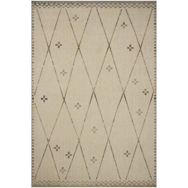 Loloi Saylor Ivory/Pebble Outdoor Rug