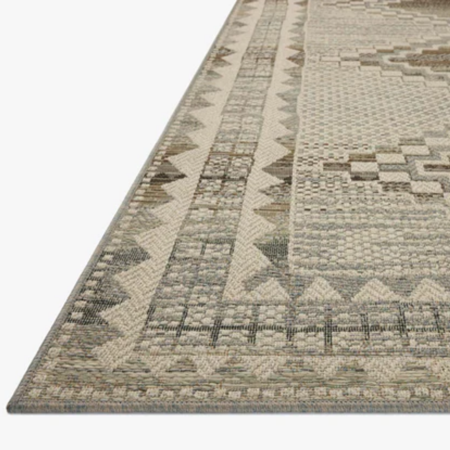 Loloi Saylor Ivory/Granite Outdoor Rug