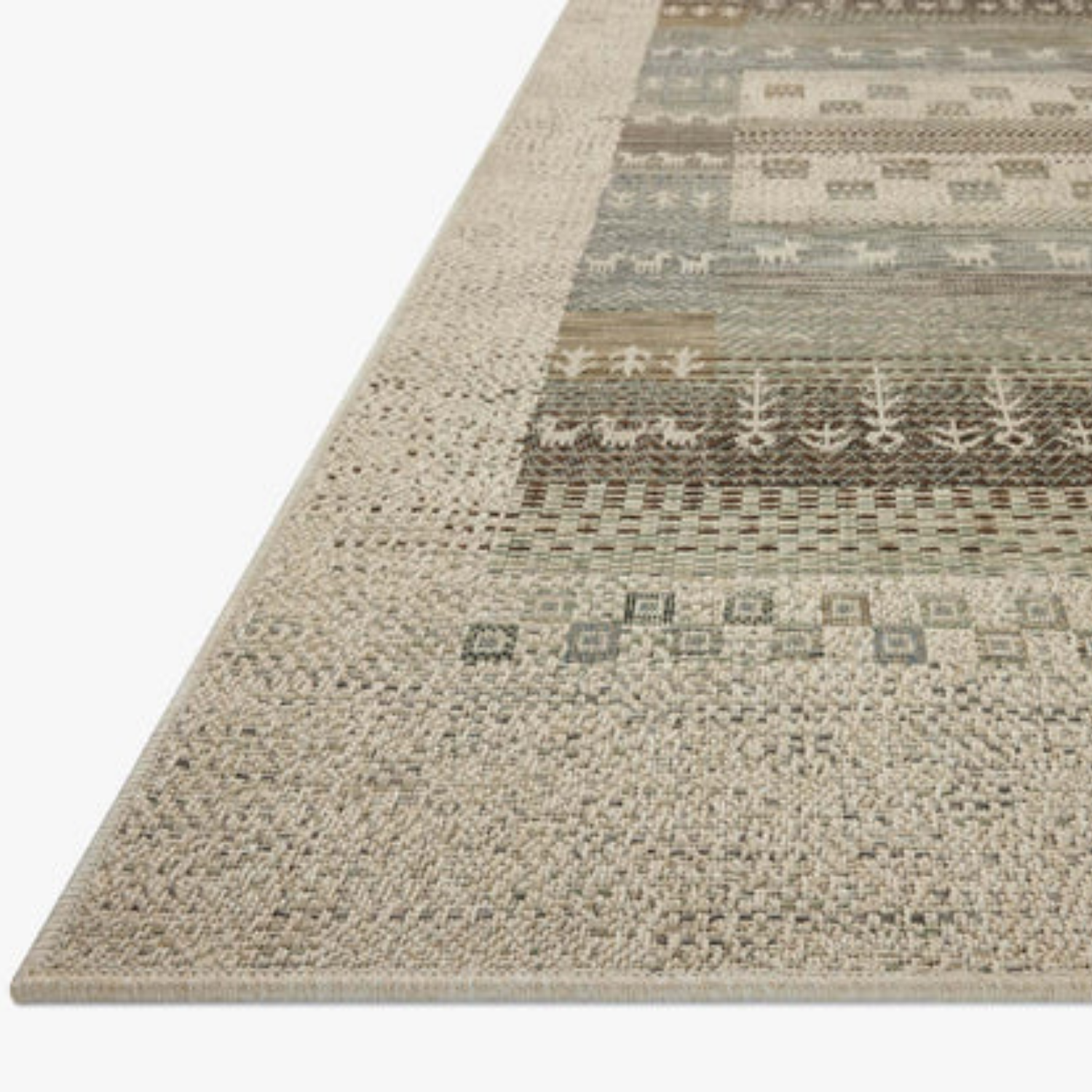 Loloi Saylor Ivory/Earth Outdoor Rug